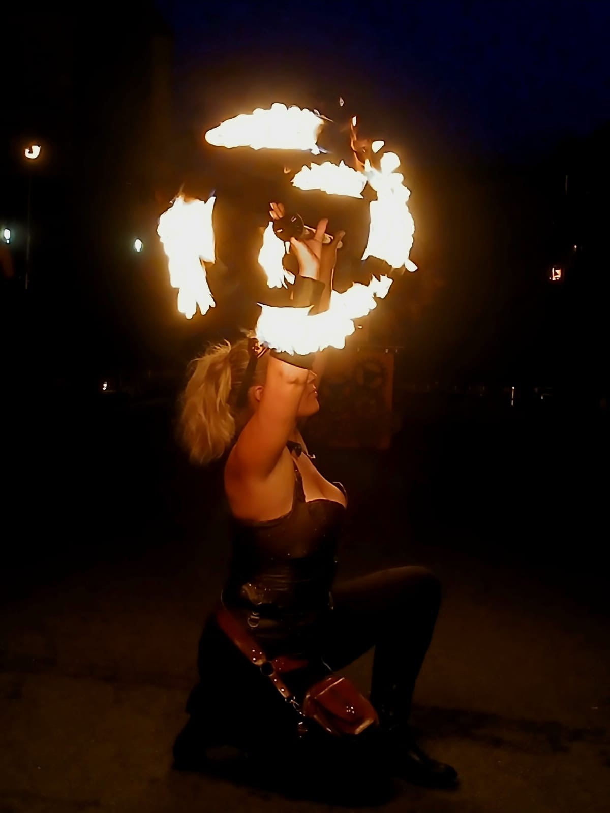 Déambulation nocturne et pyrotechnie 